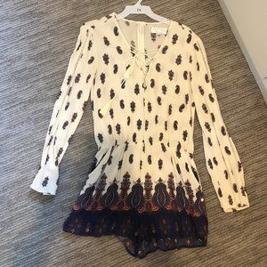 Kendall and Kylie long sleeved Romper